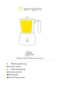 Notice Springlane MIA Mousseur à lait