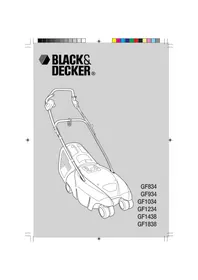 Notice BLACK & DECKER GF1838 χλοοκοπτικό