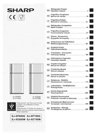 SHARP SJXE700MBE - Chladnička