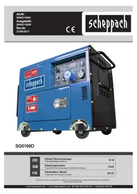 SCHEPPACH SG5100D - Generator