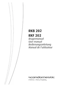 Scandomestic RKB 202 - Jääkaappi