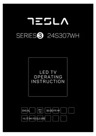 Notice TESLA 24S307WH Televizor