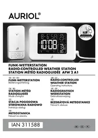 Notice AURIOL AFW 2 A1 Stacja Pogodowa