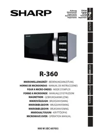 SHARP R360KM - Microonde