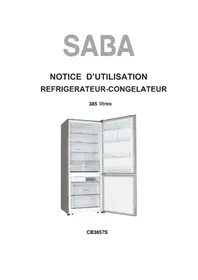 SABA CB3857S - Réfrigérateur