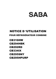 SABA CB295HPURP - Réfrigérateur