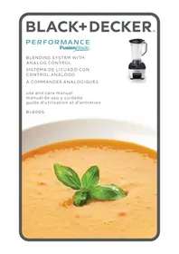 Notice BLACK & DECKER BL6005 Licuadora