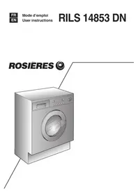 Notice ROSIERES RILS 14853 DNS Washing machine