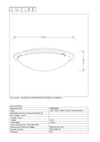 Notice Lucide RUNE 791780872 Plafonnier