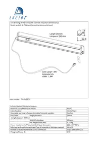 Notice Lucide KINNY 791490931 Éclairage intérieur