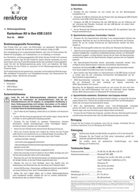 Renkforce All in One 809339 - Lecteur de cartes mémoire