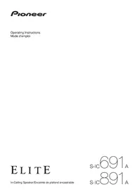 Notice PIONEER SIC691A Téléphone