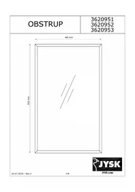 Notice JYSK OBTRUP Mirroir