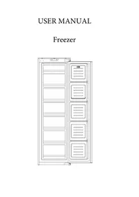 Notice ROSIERES RBFP 3683 Gefrierschrank
