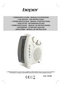Notice Beper RI.092 Riscaldamento