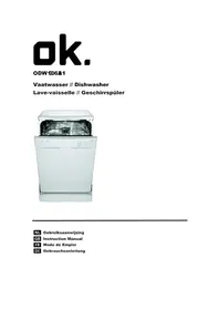 OK ODW 10026 A1 - Vaatwassers