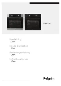 Notice Pelgrim OVM536RVS Oven