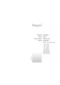 Notice Pelgrim AM459 Fornuis