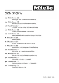 Notice MIELE WMR 863 WPS Vaskemaskin