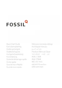 Notice FOSSIL Q NATE Smartwatch