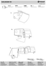 Outwell Sailshade M - Tente de camping