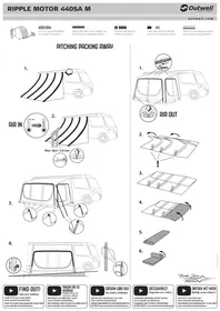 Notice Outwell RIPPLE MOTOR 440SA M Tente de camping gonflable