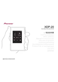 Notice PIONEER XDP20 Lecteur mp3