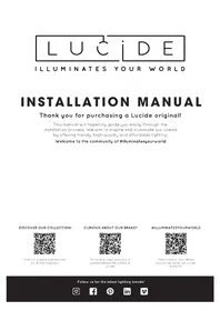 Notice Lucide CACTUS 135130131 Lighting
