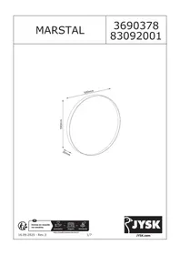 Notice JYSK MARSTAL Mirroir