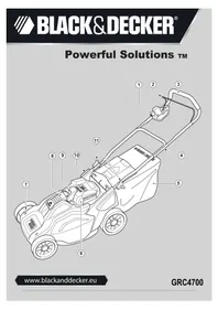 Notice BLACK & DECKER GRC4700 χλοοκοπτικό