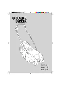 Notice BLACK & DECKER GFC1238 χλοοκοπτικό