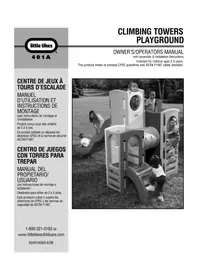 Notice Little Tikes CLIMBING TOWERS 401A Toys