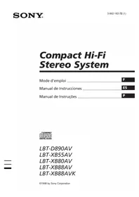 SONY LBTXB55AV - Aparelho Hi-Fi