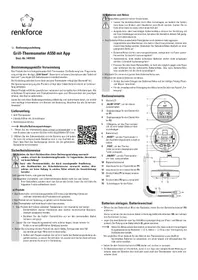 Notice Renkforce A550 Autres appareil de cuisine