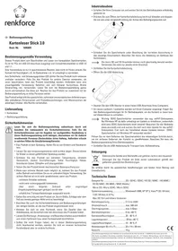 Renkforce Stick 3.0 1095091 - Lecteur de cartes mémoire