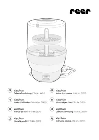 Notice Reer VAPOMAX Sterylizator butelek