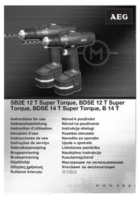 Notice AEG B 14 T Marteau