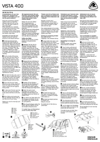 Notice Robens VISTA 400 Tente