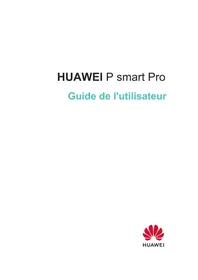 Notice HUAWEI P SMART PRO Smartphone