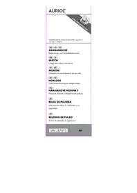 Notice AURIOL IAN 287893 Relógio