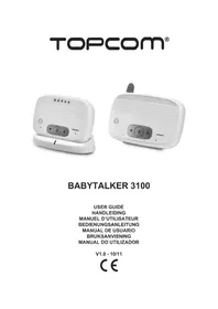 Notice TOPCOM BABYTALKER 3100 KS4231 Monitores para bebés
