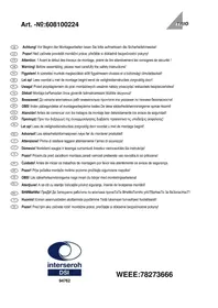 Notice Trio Lighting QUINTA 608100224 Luminaire