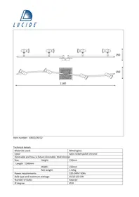 Notice Lucide JEO 109222012 Éclairage intérieur