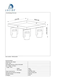 Notice Lucide CONNI 059131936 Plafonnier