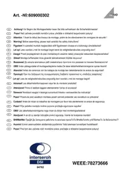 Notice Trio Lighting DISC 609000306 Luminaire