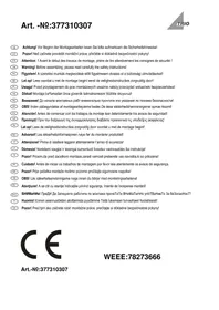 Notice Trio Lighting STAKKATO 377310307 Luminaire