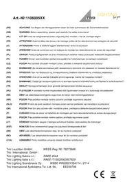 Notice Trio Lighting CORTEZ 110600531 Éclairage