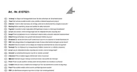 Notice Trio Lighting BULTO 610702107 Notice d\'utilisation