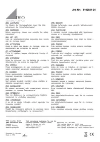 Notice Trio Lighting RUSTICA 610202124 Éclairage