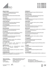 Notice Trio Lighting PORTO 308890132 Lampe